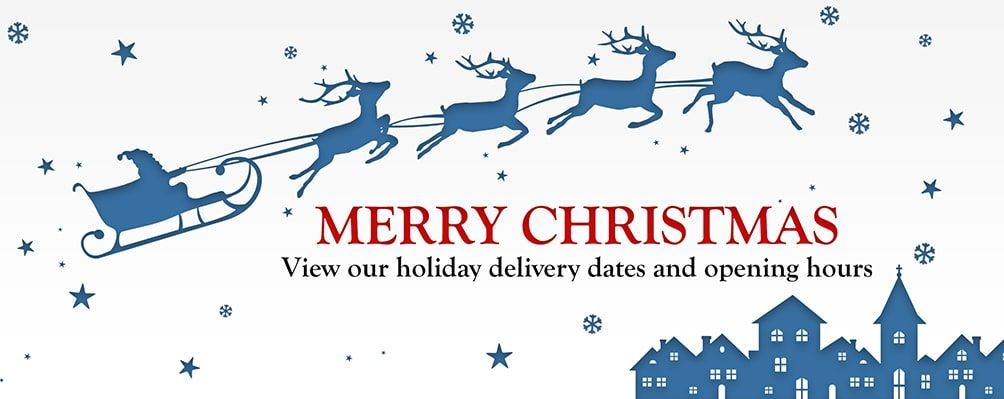 Christmas Opening Hours and Delivery Times 2023