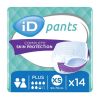 iD Pants Plus - Extra Small - Pack of 14 