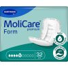 MoliCare Premium Form 5D - Case - 4 Packs of 32 