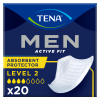 TENA Men Active Fit Absorbent Protector - Level 2 - Pack of 20 