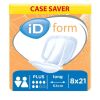 iD Form 2 Plus (Cotton Feel) - Case - 8 Packs of 21 