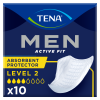 TENA Men Active Fit Absorbent Protector - Level 2 - Pack of 10 