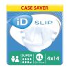 iD Slip Super - Extra Large (Cotton Feel) - Case - 4 Packs of 14 