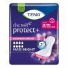 TENA Discreet+ Maxi Night - Case - 8 Packs of 6 