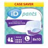 iD Pants Maxi - Large - Case - 8 Packs of 10 