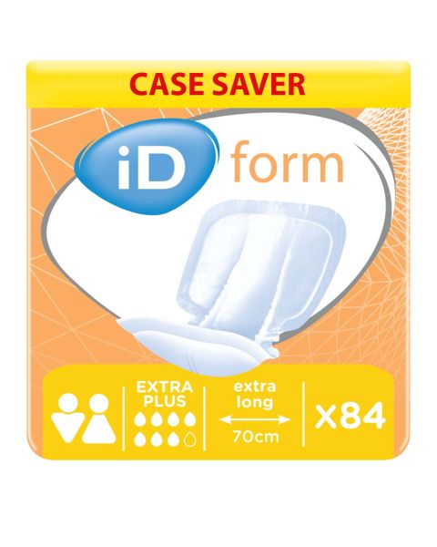 iD Form Extra Plus - Extra Long - Case - 4 Packs of 21 