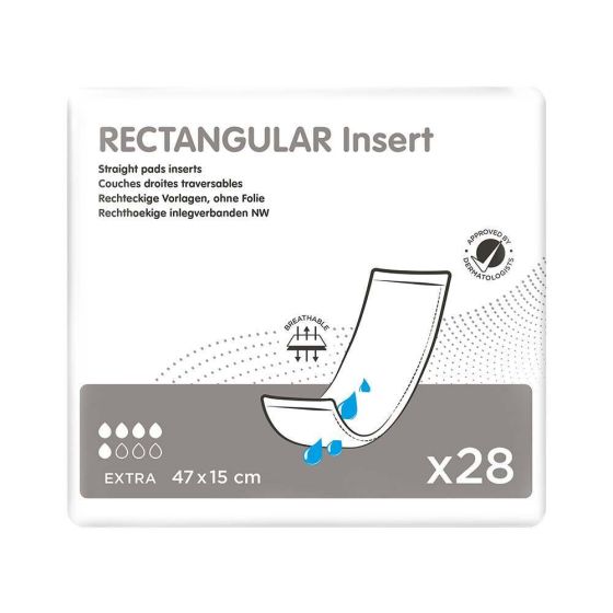 Ontex Rectangular Insert Pad - Extra - Pack of 28 