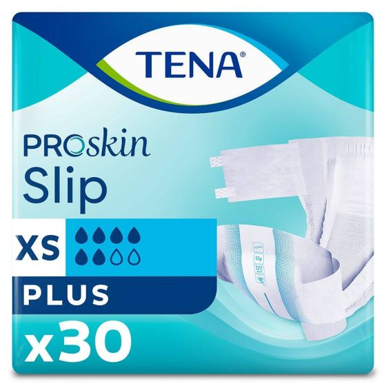 TENA ProSkin Slip Plus - Extra Small - Pack of 30 