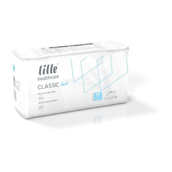 Lille Healthcare Classic Bed Pad - Extra - 40cm x 60cm - Pack of 35 