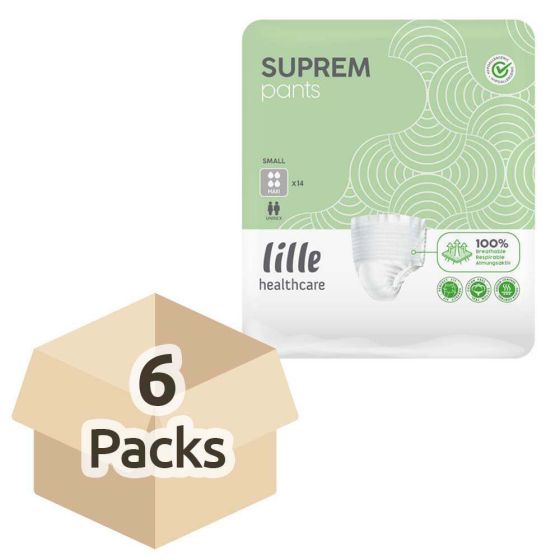 Lille Healthcare Suprem Pants Maxi - Small - Case - 6 Packs of 14 