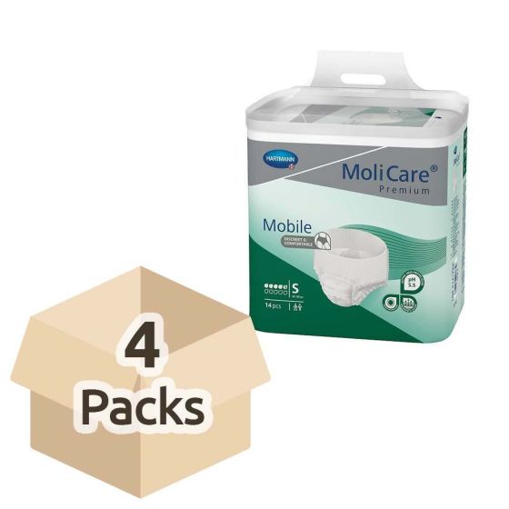 MoliCare Premium Mobile 5 - Small - Case - 4 Packs of 14 