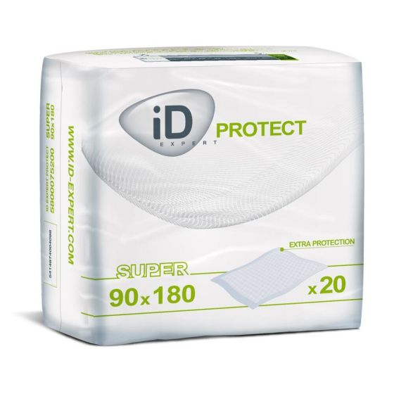 iD Expert Protect Super - Bed Pad - 90cm x 180cm - Pack of 20 