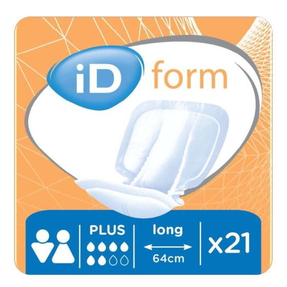 iD Form 2 Plus (Cotton Feel) - Pack of 21 