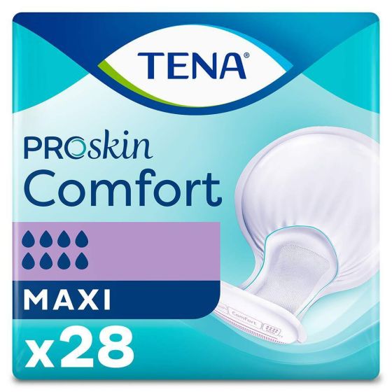 TENA ProSkin Comfort Maxi - Pack of 28 