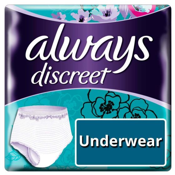 Always Discreet Underwear 