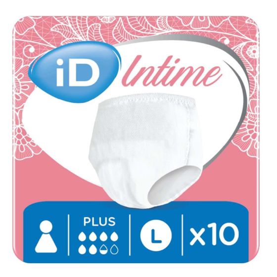 iD Intime Pants Plus - Large - Pack of 10 