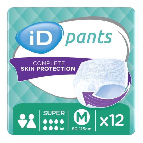 iD Pants Super - Medium - Pack of 12 