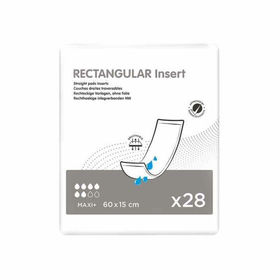 Ontex Rectangular Insert Pad - Maxi Plus - Pack of 28 