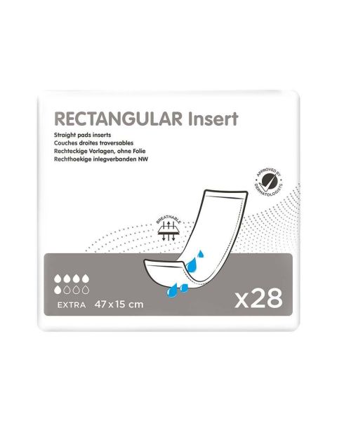 Ontex Rectangular Insert Pad - Extra - Pack of 28 