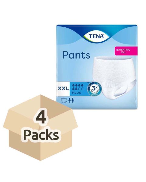 TENA Pants Bariatric Plus - XX-Large - Case - 4 Packs of 12 