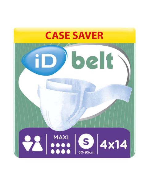 iD Expert Belt Maxi - Small (Cotton Feel) - Case - 4 Packs of 14 