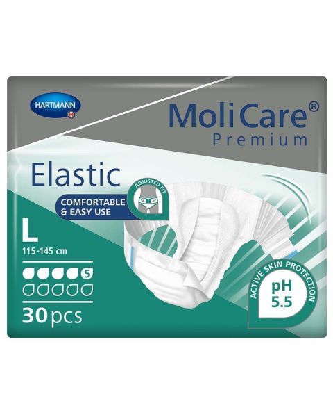 MoliCare Premium Elastic 5 Drops - Large - Pack of 30 