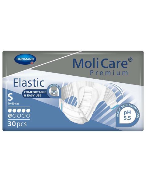 MoliCare Premium Elastic 6 Drops - Small - Pack of 30 