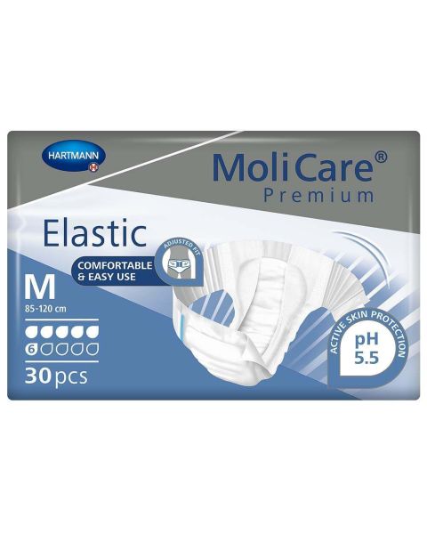 MoliCare Premium Elastic 6 Drops - Medium - Pack of 30 