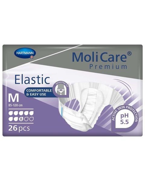 MoliCare Premium Elastic 8 Drops - Medium - Pack of 26 