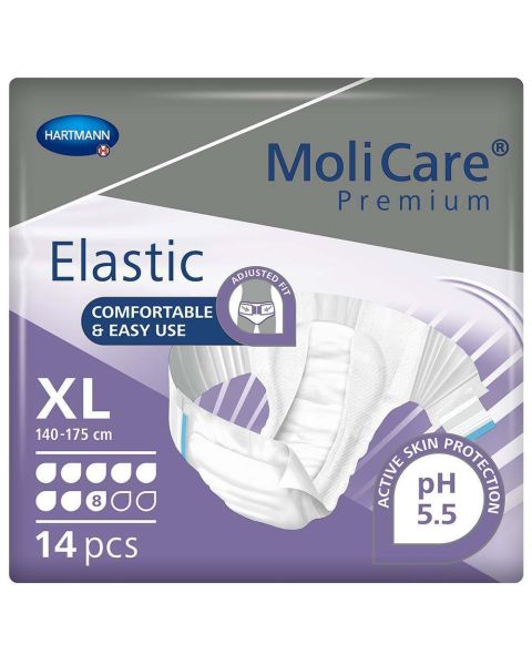 MoliCare Premium Elastic 8 Drops - Extra Large - Pack of 14 