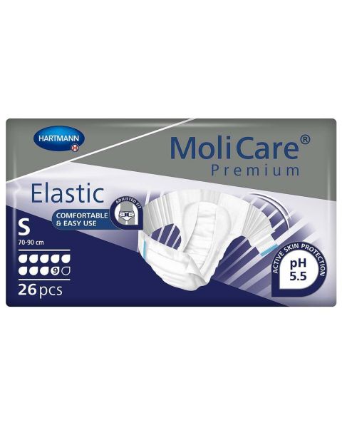 MoliCare Premium Elastic 9 Drops - Small - Pack of 26 
