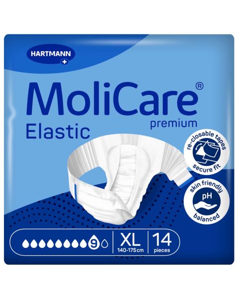 MoliCare Premium Elastic 9 Drops - Extra Large - Pack of 14 