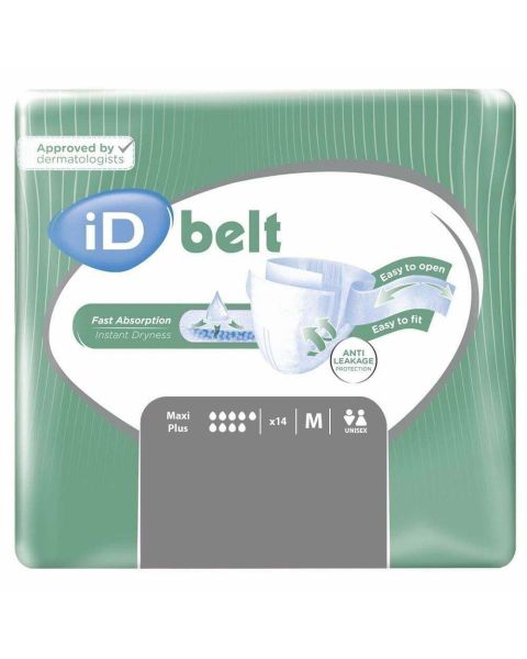 iD Belt Maxi Plus - Medium - Pack of 14 