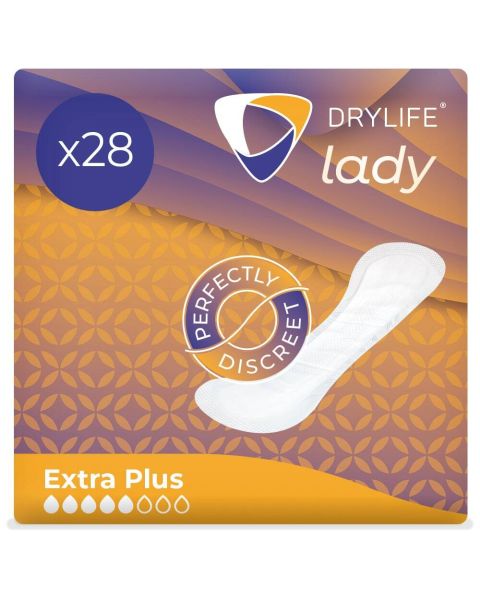Drylife Booster Pad - Case - 4 Packs of 20 Drylife Incontinence Products