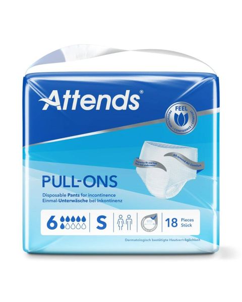 Attends Pull-Ons 6 - Small - Pack of 18 