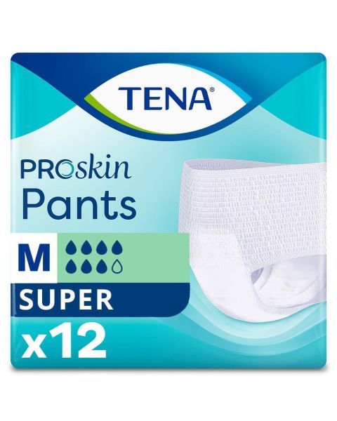 TENA Pants Super - Medium - Pack of 12 