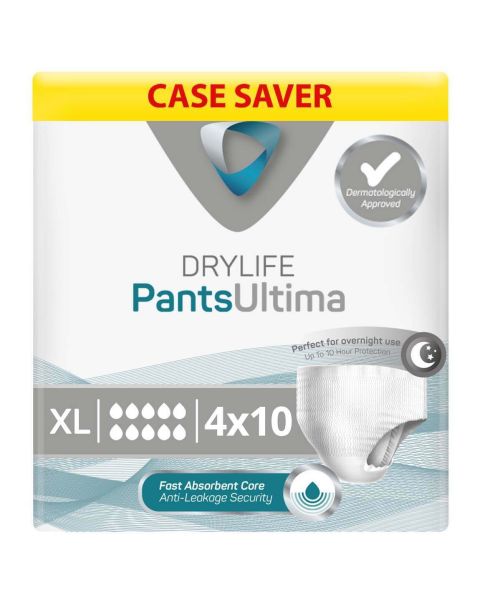 Drylife Pants Ultima - Extra Large - Case - 4 Packs of 10 