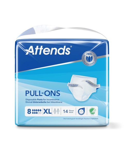 Attends Pull-Ons 8 - Extra Large - Pack of 14 