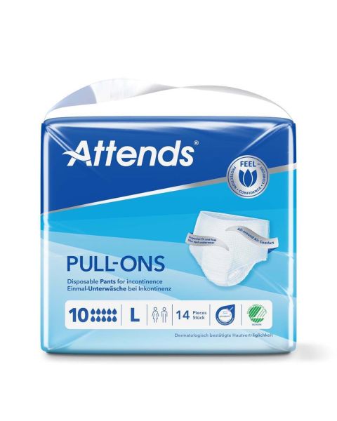 Attends Pull-Ons 10 - Large - Pack of 14 