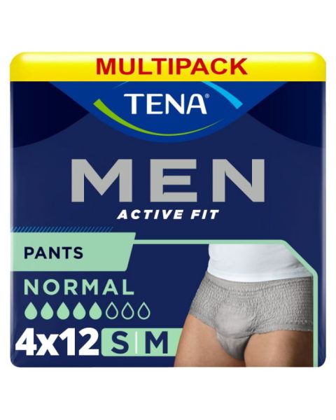 TENA Men Active Fit Pants - Normal - Large/Extra Large - Pack of 10