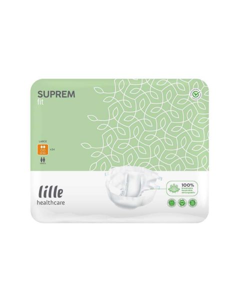 Lille Healthcare Suprem Fit Extra Plus - Large - Pack of 24 