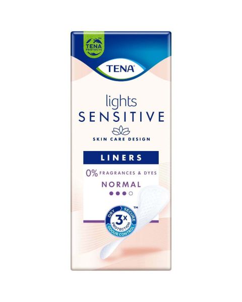TENA Lights Sensitive Liners - Normal - Pack of 24 