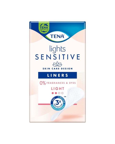 TENA Lights Sensitive - Light Liners - Pack of 28 