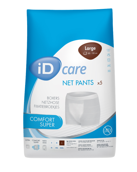 iD Care Net Pants Comfort Super - Large - Case - 20 Packs of 5 