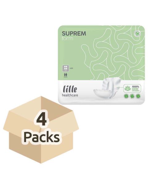 Lille Healthcare Suprem Form - Maxi - Case - 4 Packs of 20 