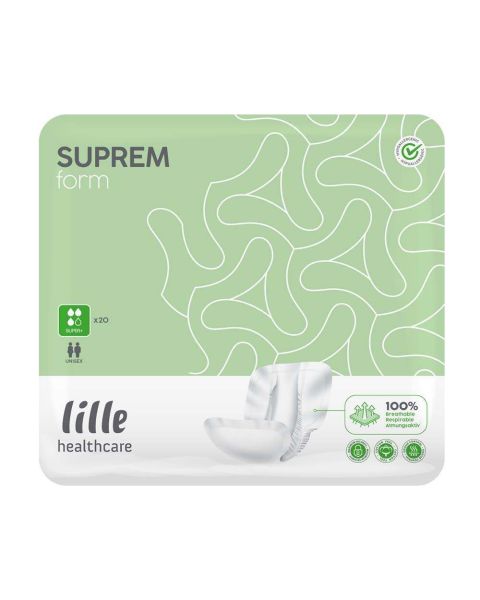 Lille Healthcare Suprem Form - Super Plus - Pack of 20 