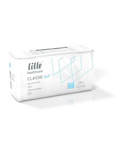 Lille Healthcare Classic Bed Pad - Extra - 40cm x 60cm - Pack of 35 