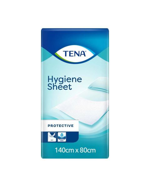 TENA Hygiene Sheet - 140cm x 80cm - Pack of 100 