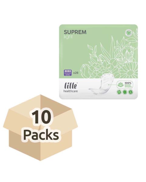Lille Healthcare Suprem Light - Extra - Case - 10 Packs of 28 