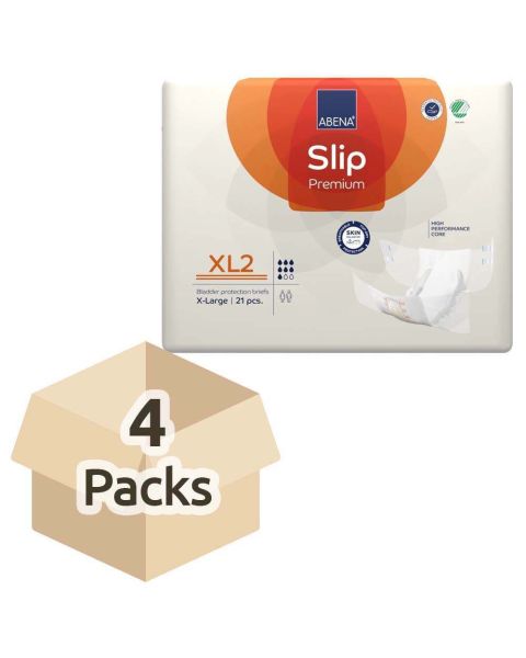 Abena Slip Premium XL2 - Extra Large - Case - 4 Packs of 21 